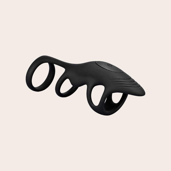 Carapace — Remote-Control Vibrating Penis Sleeve