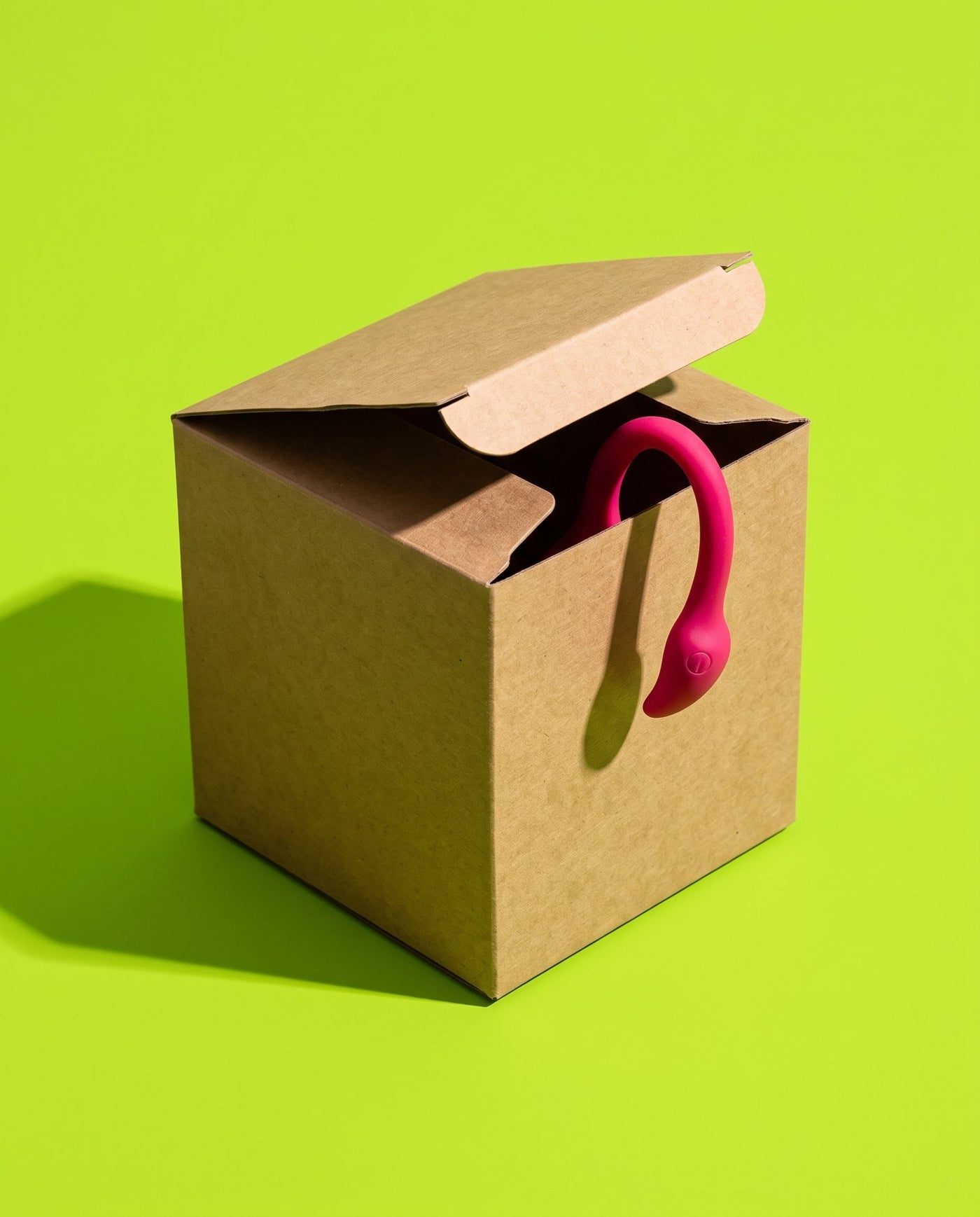 Plain shipping box
